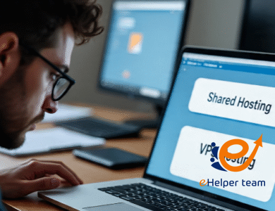 الاستضافة المشتركة أو استضافة VPS