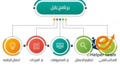 برنامج بابل لتطبيقات المحاسبة من أجل تحكم في الإدارة المالية للشركة 7 برنامج بابل لتطبيقات المحاسبة