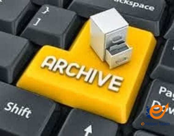 طريقة أرشفة المقالات