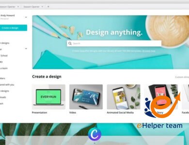شرح تطبيق Canva: كيف تصمم كل شيء (صور، سيرة ذاتية، فيديوهات) مجاناً 7 شرح تطبيق Canva