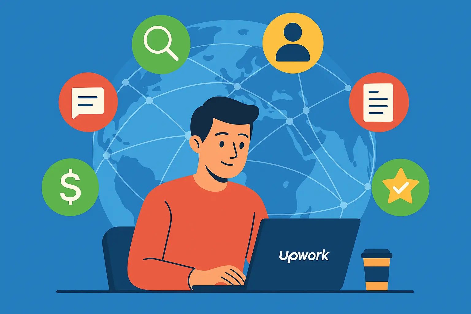 شرح منصة Upwork كاملًا: كيف تحصل على أول وظيفة لك وتسحب أرباحك؟ 1 شرح منصة Upwork