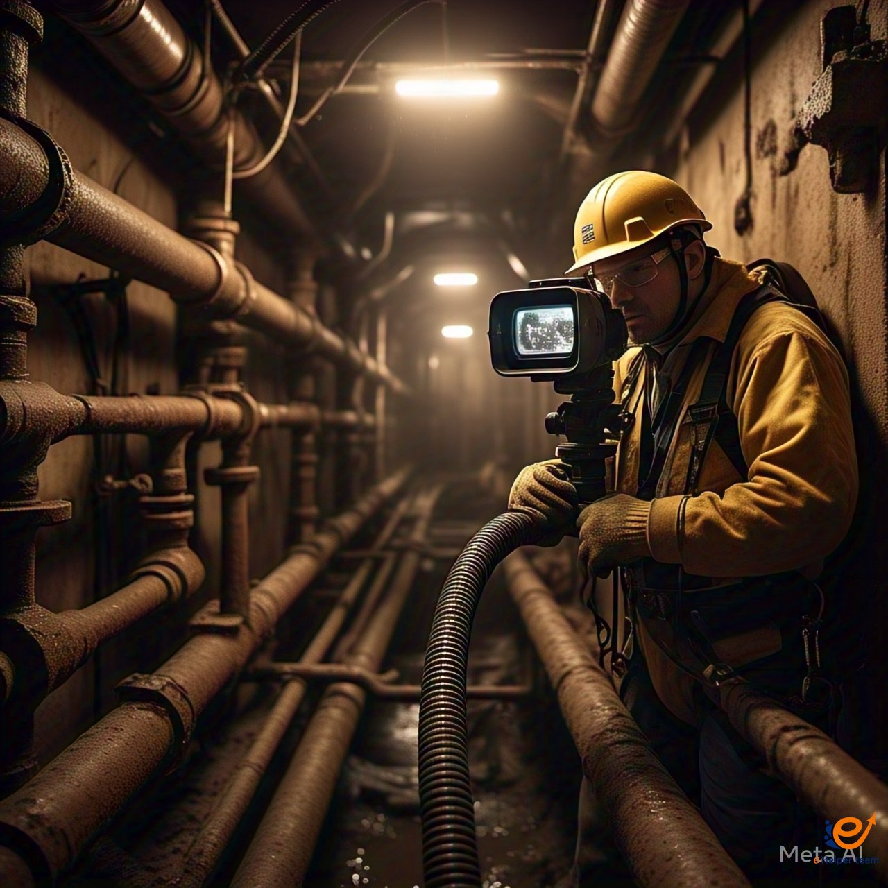 كشف تسريب المياه