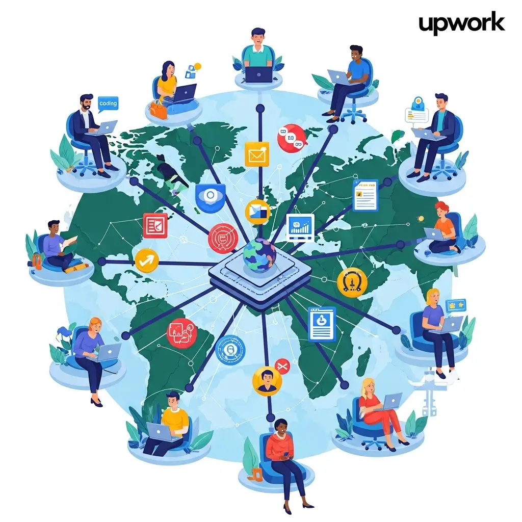 شرح منصة Upwork كاملًا: كيف تحصل على أول وظيفة لك وتسحب أرباحك؟ 2 منصة Upwork