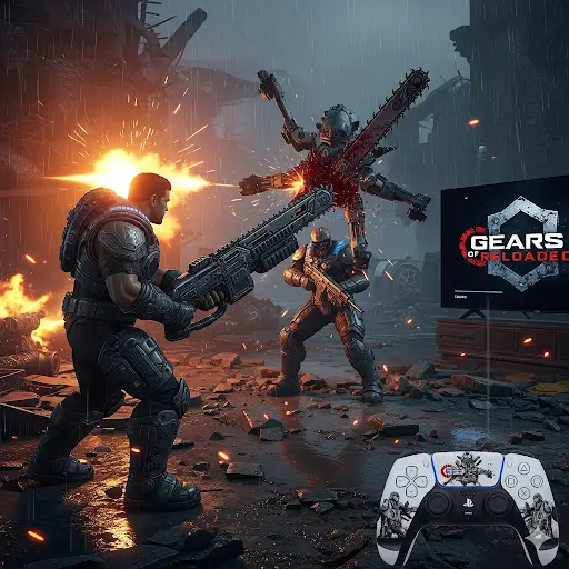 Gears of War Reloaded: عودة كلاسيكية بحلّة جديدة على PS5 1 Gears of War Reloaded