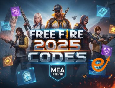 أكواد فري فاير 2025 سيرفر مينا