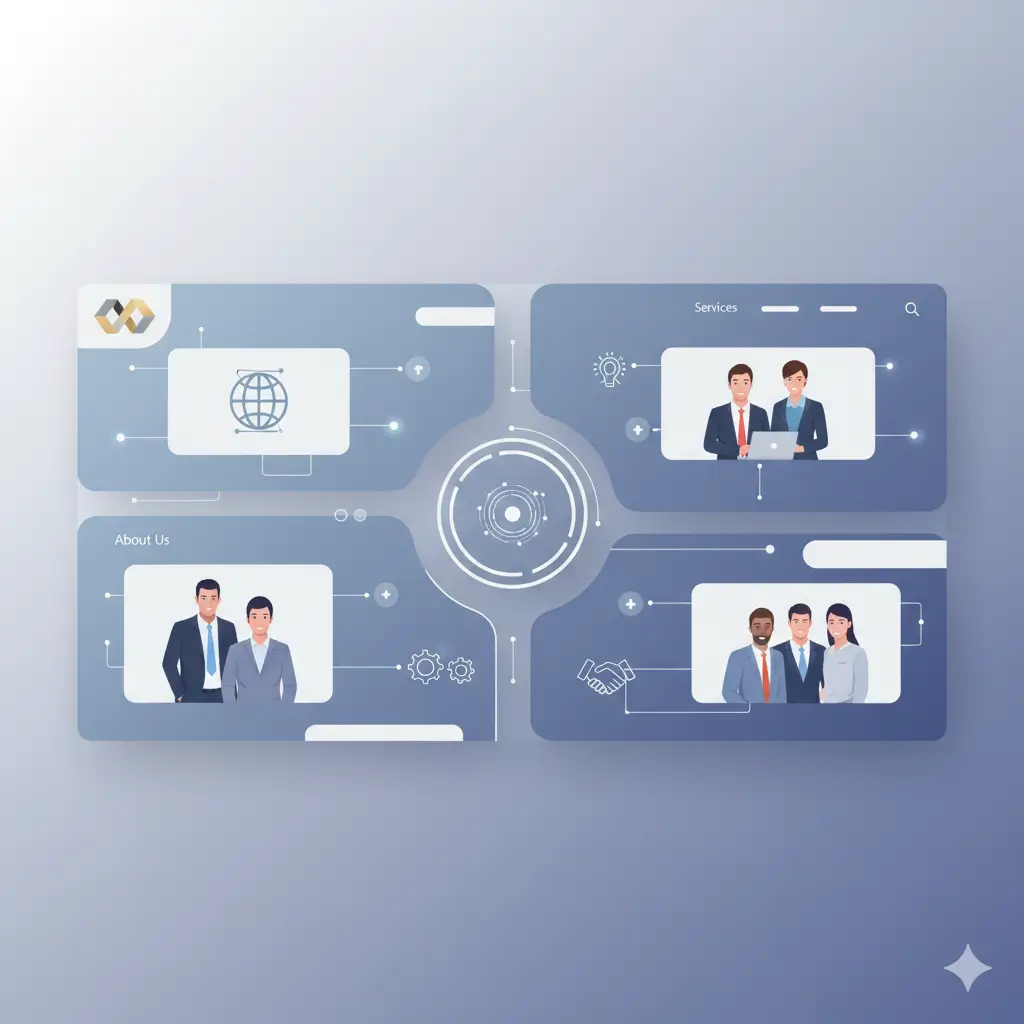 ما هي الصفحات الأساسية عند تصميم مواقع الشركات لزيادة ثقة العملاء 1 تصميم مواقع الشركات